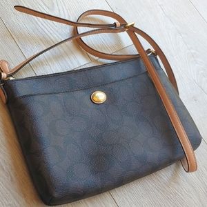 Vintage Coach Leather Crossbody EUC